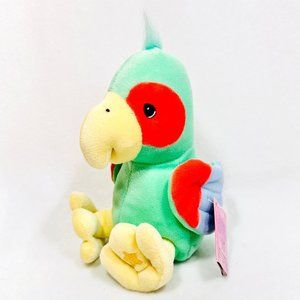 Vintage Precious Moments Tender Tails Parrot Plush/Beanie Toy
